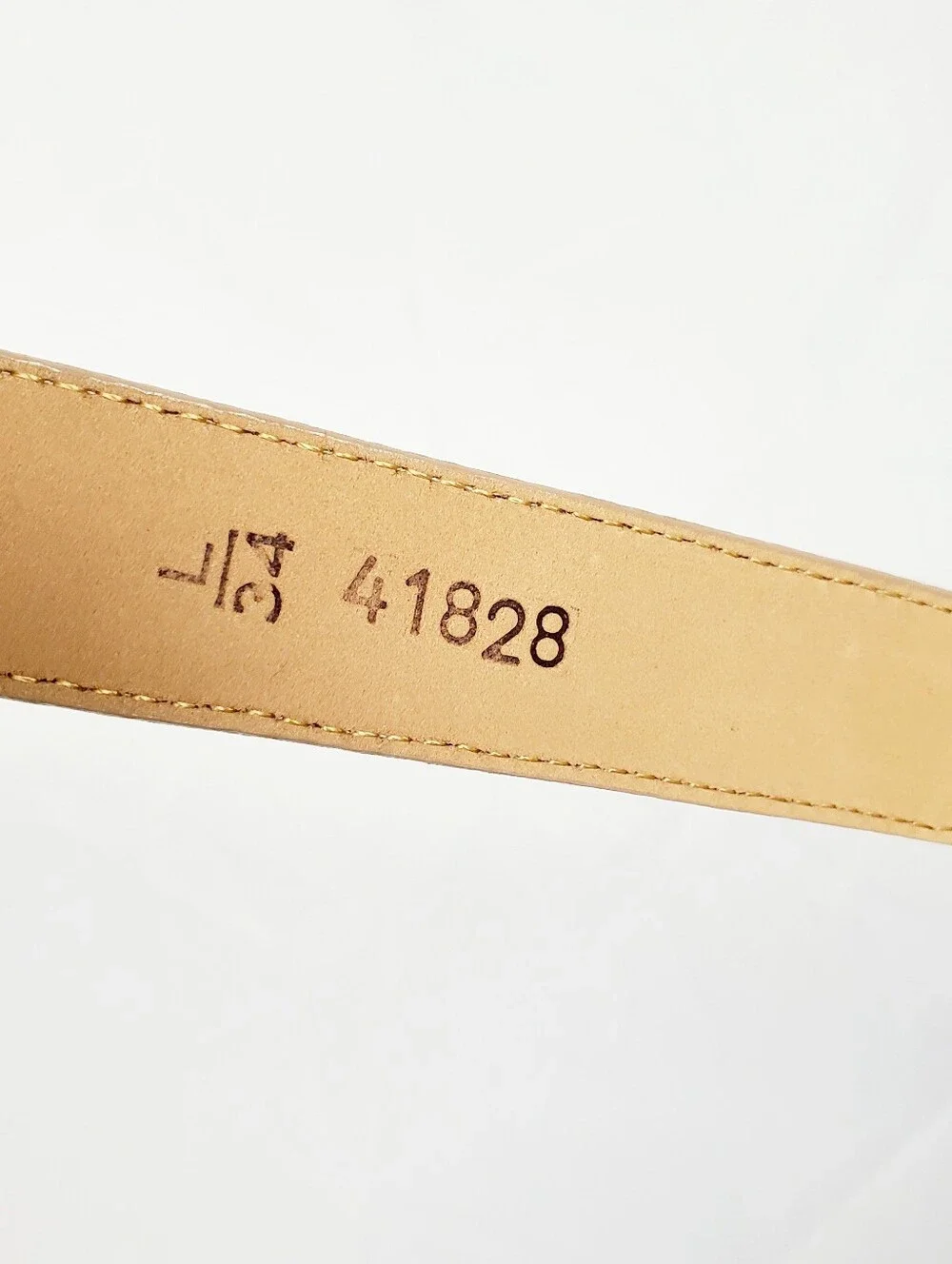 Brighton Western Beige Leather‎ Belt Large